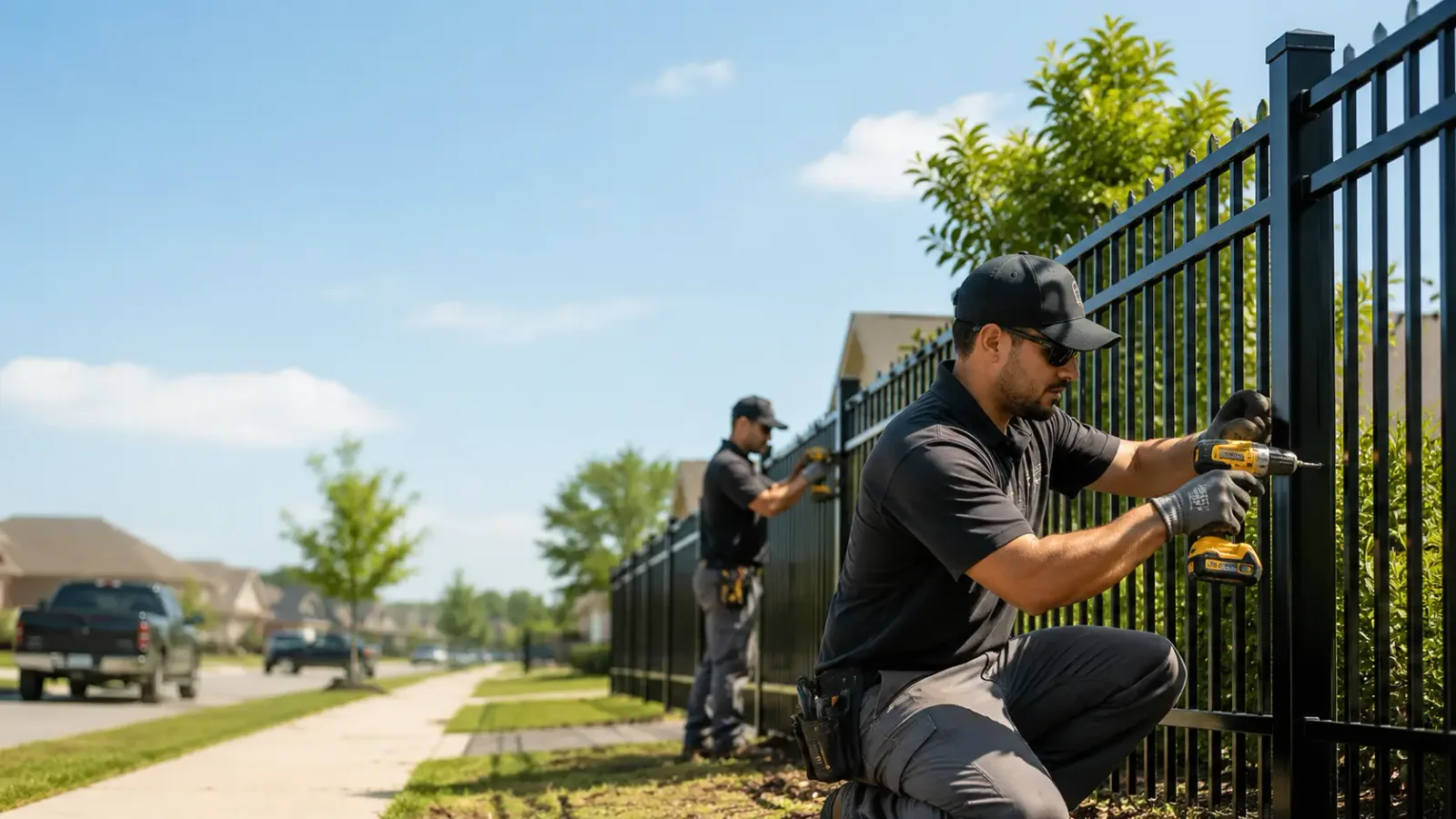 Metal Fence Installation in Forest Knolls, CA